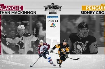 Est-ce que le @coloradoavalanche peut rester invaincu quand il affronte les @penguins sur We ...