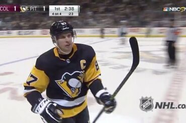  SIDNEY CROSBY HIGHLIGHT GOAL #WNH: @nhlonnbcsports ...