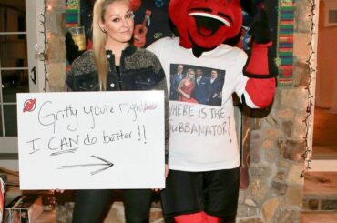 @lindseyvonn et @ njdevil00 ont eu le dernier mot. #HockeyHalloween (@lindseyvonn ...