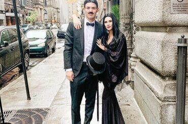 Carey Price et Marc-André Fleury avec les costumes parfaits de la famille Addams. #Hoc ...