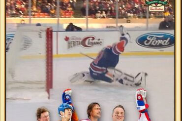 Le #HeritageClassic 2016 présentait un jeu d'anciens élèves pour tous les âges.

@nhlflames vs. ...