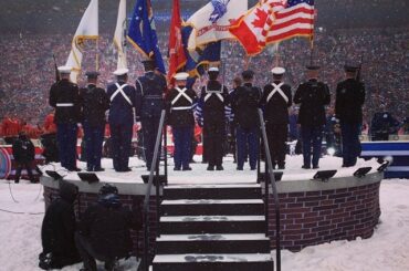 Les hymnes nationaux ... à la mode #WinterClassic ...