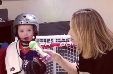 George, beauté certifiée. #HockeyHalloween (@evankaosmak) ...