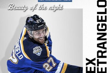 Beauty of the Night goes to none other than @StLouisBlues captain Alex Pietrange...