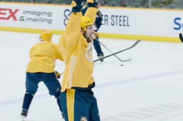 Le look @PredsNHL s'est concentré sur le #WinterClassic.

En route vers la LNH #Winte ...