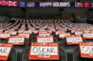 Nous sommes tous derrière toi, Oskar. #OskarStrong #HockeyFightsCancer ...