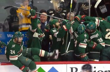 Une séquence de victoires de cinq matchs pour le @minnesotawild? Allez-y et #CellyOn ....