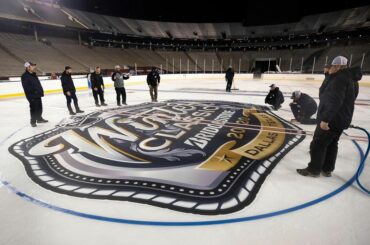 Le stade Cotton Bowl est presque prêt!
@PredsNHL vs @DallasStars New Year's Day ...