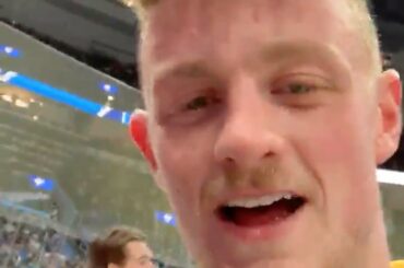 Notre journaliste au bord de la patinoire, @ jackeichel11, est sur les lieux avec le patineur le plus rapide, M ...