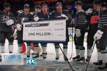 Revivez les moments les plus colorés du week-end #NHLAllStar ....