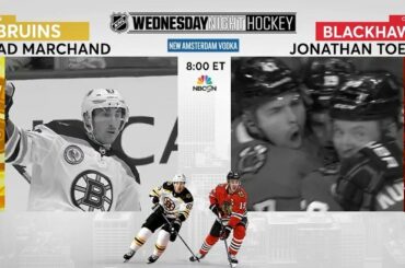 C'est un match Original Six ce soir sur le hockey du mercredi soir!
@NHLBruins vs. ...