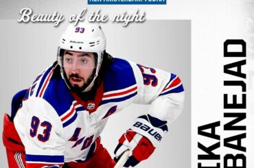 Quatre points dans une grande victoire @nyrangers gagnent Mika Zibanejad (@ zibanejad93) Beauty o ...