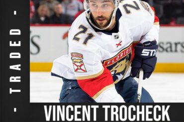Vincent Trocheck (@ trocheck_21) est en marche! Les @canes ont ramassé les 26 ans ...
