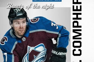 Le but gagnant de @ jtcompher lui vaut le titre de Beauty of the Night. #WNH ...