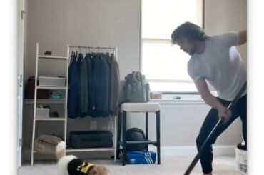 Rien ne vaut un entraînement de formation de chiot de haute intensité (HIPT)! #HockeyAtHome ...