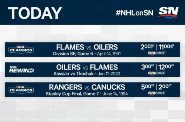 Rien de tel que la bataille de l'Alberta pour démarrer samedi.

Rendez-vous sur @sportsn ...
