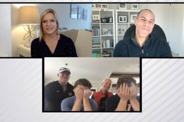 Que se passe-t-il lorsque les frères Tkachuk se retrouvent coincés pendant #HockeyAtHome? ...