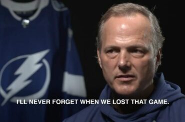 "Je ne veux pas que cela se reproduise." L'entraîneur de @tblightning, Jon Cooper, revient sur ...