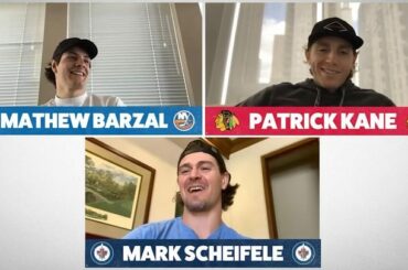 Meilleure équipe 3 contre 3?
Mathew Barzal (@ barzal97), Patrick Kane et Mark Scheifele (@ ...