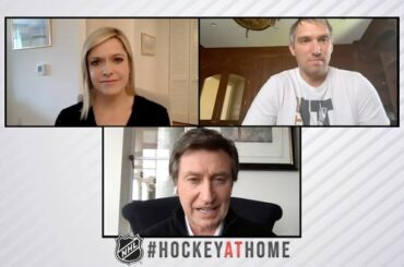 La chose qui a frappé Wayne Gretzky à propos de @aleksandrovechkinofficial quand ils f ...