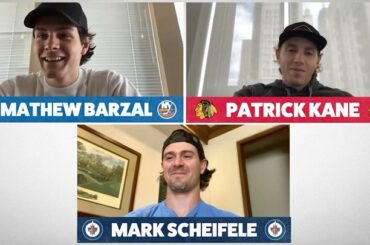 Entre Patrick Kane, Mark Scheifele (@mscheif) et Mat Barzal (@ barzal97), c'est ...
