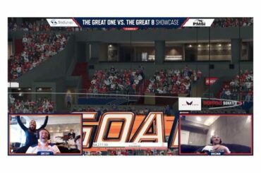 Découvrez Wayne Gretzky et @aleksandrovechkinofficial alors qu'ils s'affrontent ...