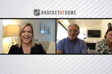 Entre @brendan_lemieux et Claude, Brendan a le meilleur jeu de golf du L ...