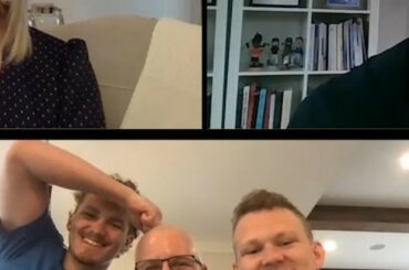 Les papas de la LNH prennent le relais!

Les hôtes Kathryn Tappen et David Amber s'assoient avec ...