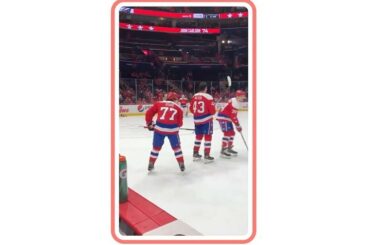 @ tjoshie7 patine loin avec le prix #NHLFanChoice du meilleur rituel d'avant-match .....