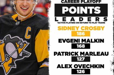 Ces gars-là savent accumuler les points dans les Playoffs #StanleyCup ....
