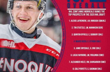 Marco Rossi (@ marcorossi.23) et les meilleurs prospects #NHLDraft sont chargés de tal ...