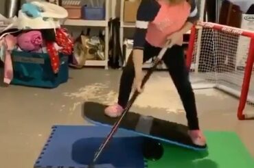 OK Mia, on voit le dur labeur! #HockeyAtHome

(@ahai_hockey) ...