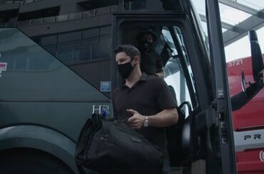 Atterri en TO Les équipes de la Conférence Est sont arrivées hier à Toronto ...