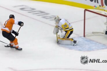 Jeu.  Ensemble.  Rencontre.  Scott Laughton et les @philadelphiaflyers méritent d'être vantés ...