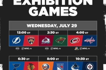 Lever et briller!  Les jeux d'exposition #StanleyCup se poursuivent aujourd'hui à 12 HE sur @N ...