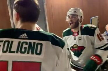Tout ce qui fonctionne, @ lukekunin9 et @ marcusfoligno17.  Jeux d'exposition #StanleyCup ...