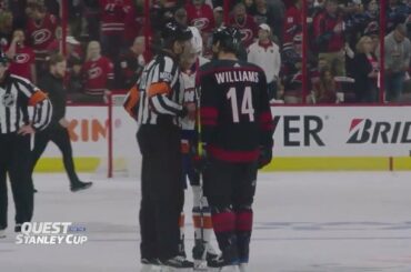 Le désaccord le plus civilisé de l'histoire des Playoffs #StanleyCup, avec la permission de Jus ...