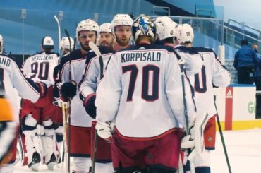 Les dirigeants mènent.

Le capitaine de @bluejacketsnhl, Nick Foligno, ne fait pas exception. #StanleyCu ...