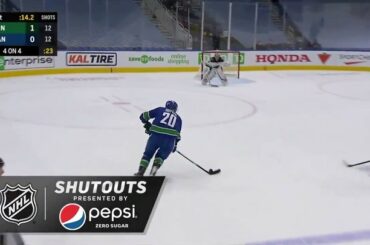 28 shots faced and 28 shots turned away for Alex Stalock as he picks up the @pep...