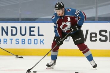 Watching Nathan MacKinnon (@mackinnon29) stickhandle the puck in slow-mo is abso...