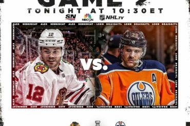 6⃣ goals for the @nhlblackhawks in Game 1. Can the @edmontonoilers bounce...