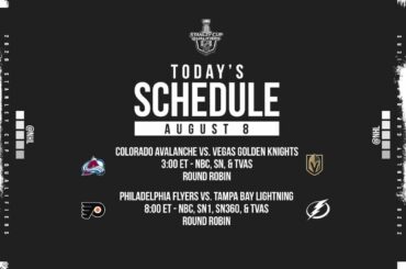 #StanleyCup Round Robin.

@coloradoavalanche. @vegasgoldenknights. @philadelphia...
