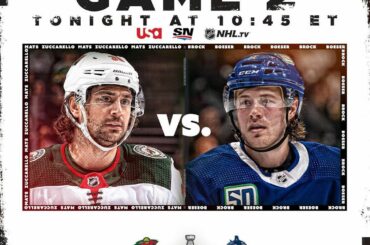 @matszuccarello and the @minnesotawild look to build on a convincing Game 1 vict...