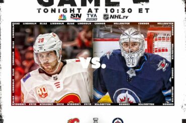 Les @NHLFlames peuvent accéder aux éliminatoires de la #StanleyCup ce soir!

: 10:30 ET le ...