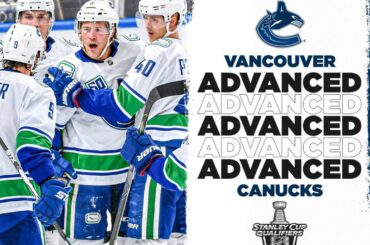 C'EST UN WRAP!

Les @canucks se qualifient pour le premier tour. #Coupe Stanley...