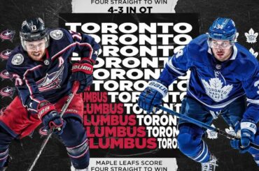 Eh bien, bien - comment les platines ...

Jeu 5, @bluejacketsnhl et @mapleleaf ...