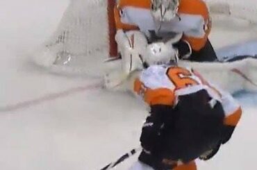 - The @philadelphiaflyers dominate the @nhlbruins in the first #StanleyCup Round...