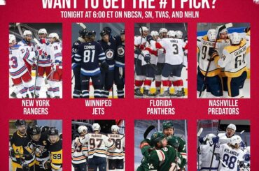 ÉCOUTONS ÇA

Assistez à la phase 2 de la loterie #NHLDraft ce soir à 6 HE sur @NHLon ...