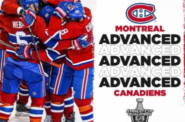 Une autre équipe est entrée dans le premier tour ... et c'est le @CanadiensMTL! #Stanley ...