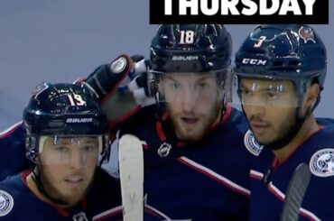 Les @bluejacketsnhl ont perdu 0-3 et ont gagné en prolongation.

 ~ 24 heures plus tard ~

Le @maplel ...